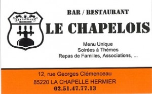 Restaurant Le Chapelois